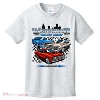 Woodward Timeless Cruisin Motor City Muscle 2025 Kids T-Shirt thumb 0
