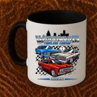 Woodward Timeless Cruisin Motor City Muscle 2025 Coffee Mug thumb 2