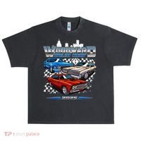 Woodward Timeless Cruisin Motor City Muscle 2025 Urban Oversized Heavyweight T-Shirt thumb 0