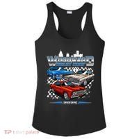 Woodward Timeless Cruisin Motor City Muscle 2025 Ladies PosiCharge Competitor Racerback Tank thumb 0
