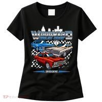 Woodward Timeless Cruisin Motor City Muscle 2025 Women's T-Shirt thumb 0