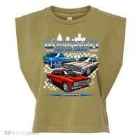 Woodward Timeless Cruisin Motor City Muscle 2025 Garment-Dyed Women's Muscle Tee thumb 0
