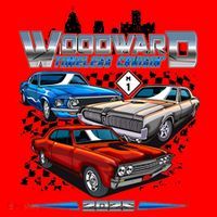 Woodward Timeless Cruisin Motor City Muscle 2025 Santa Hat thumb 1