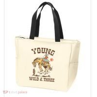 Wild & Three Cow Western Rodeo 3rd Birthday Tote Bag thumb 3