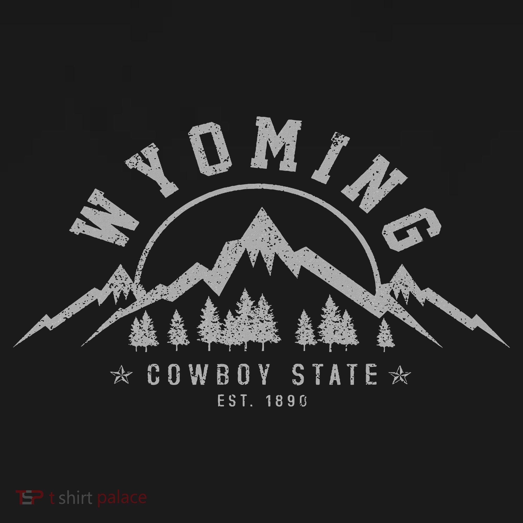 Wyoming The Cowboy State Est. 1890 Usa America Souvenir Baby Bodysuit
