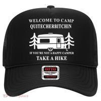 Welcome To Camp Quitcherbitchin Funny Camping Meme Hat thumb 0