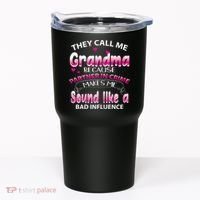 Wo They Call Me Grandma Because Partner In Crime Tumbler thumb 0