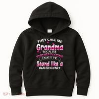 Wo They Call Me Grandma Because Partner In Crime Kids Hoodie thumb 0