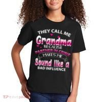 Wo They Call Me Grandma Because Partner In Crime Kids T-Shirt thumb 2