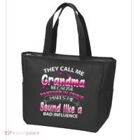 Wo They Call Me Grandma Because Partner In Crime Tote Bag thumb 3