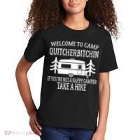 Welcome To Camp Quitcherbitchin Funny Camping Kids T-Shirt thumb 2