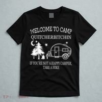 Welcome To Camp Quitcherbitchin Funny Camping T-Shirt thumb 5