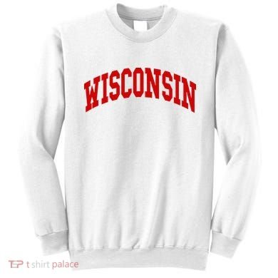 Wisconsin Throwback Design Sweatshirt