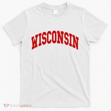 Wisconsin Throwback Design T-Shirt
