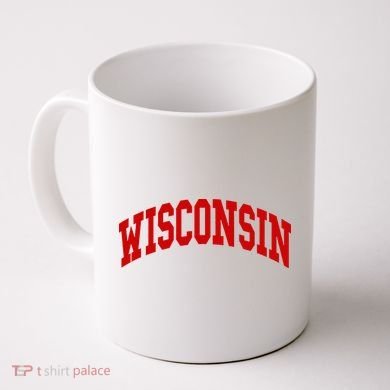 Wisconsin Throwback Design Coffee Mug