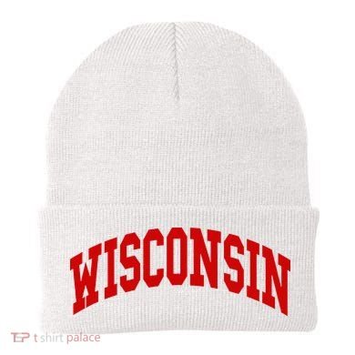 Wisconsin Throwback Design Beanie