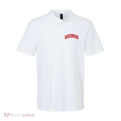 Wisconsin Throwback Design Polo