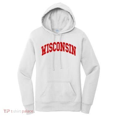 Wisconsin Throwback Design Women's Hoodie