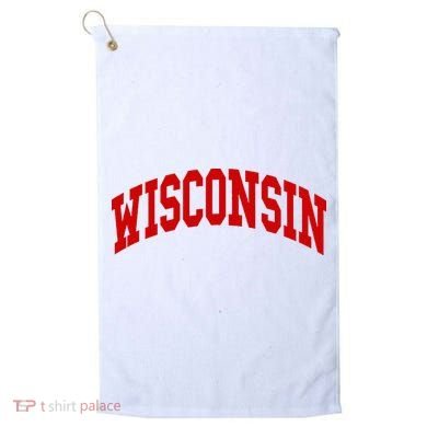 Wisconsin Throwback Design Golf Towel