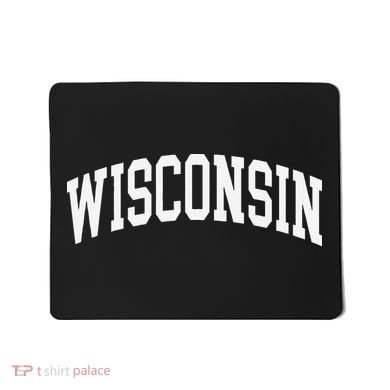 Wisconsin Throwback Design Classic Mousepad