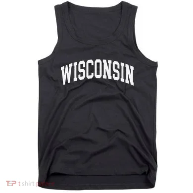 Wisconsin Throwback Design Classic Tank Top