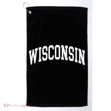 Wisconsin Throwback Design Classic Golf Towel
