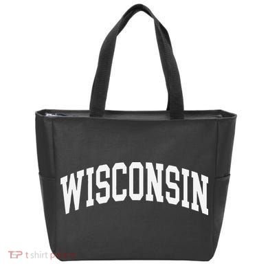 Wisconsin Throwback Design Classic Tote Bag