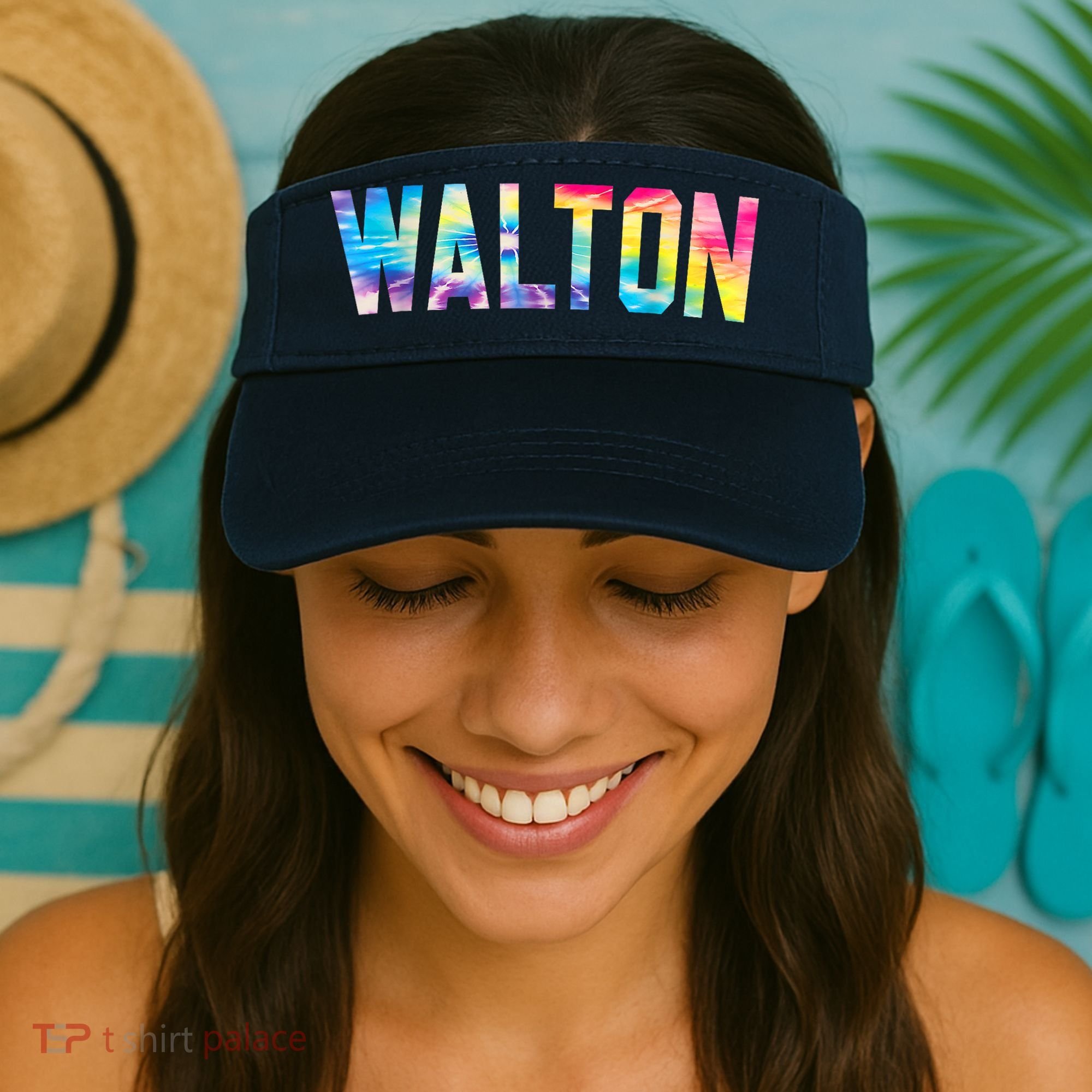 Walton Tie Dye Visor