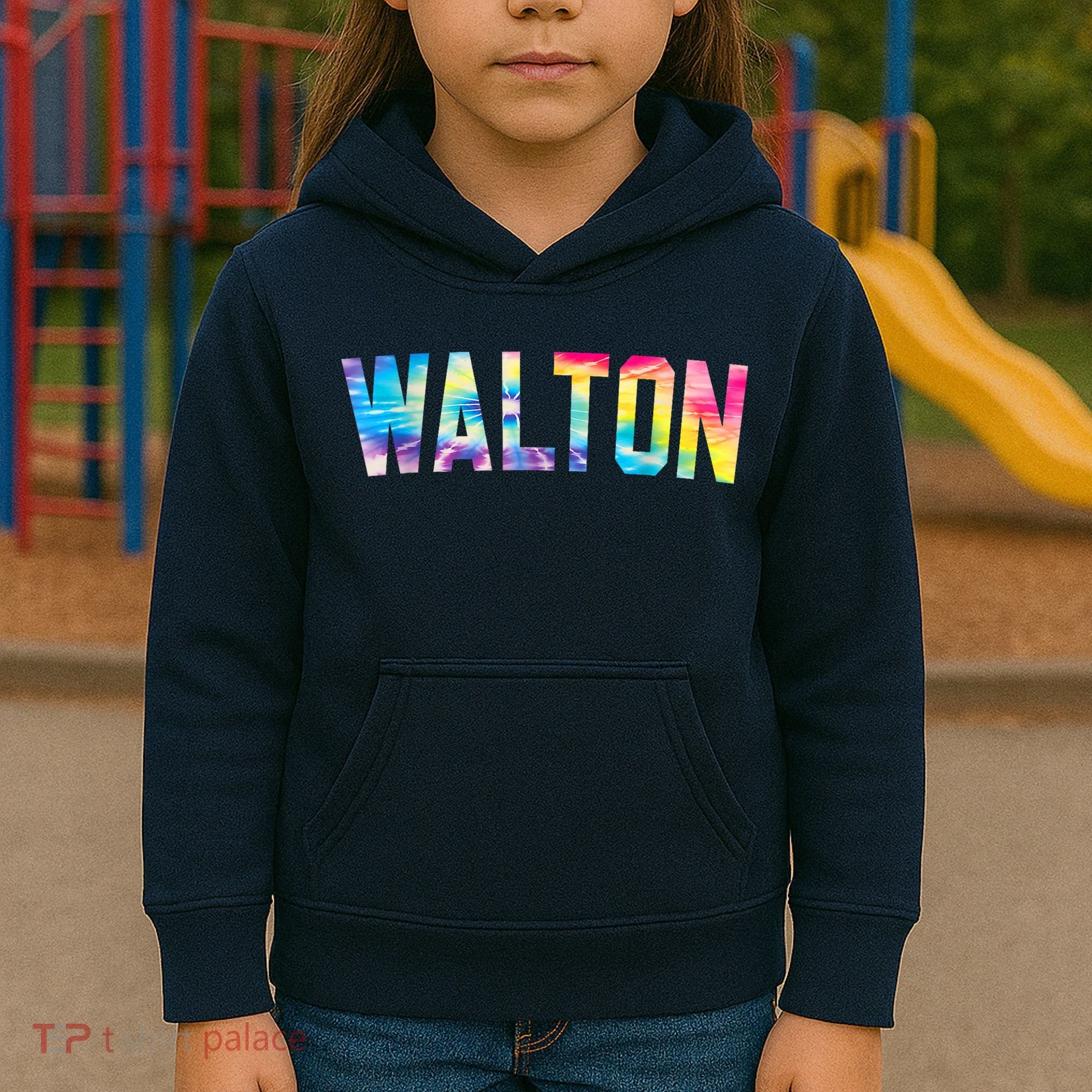 Walton Tie Dye Kids Hoodie