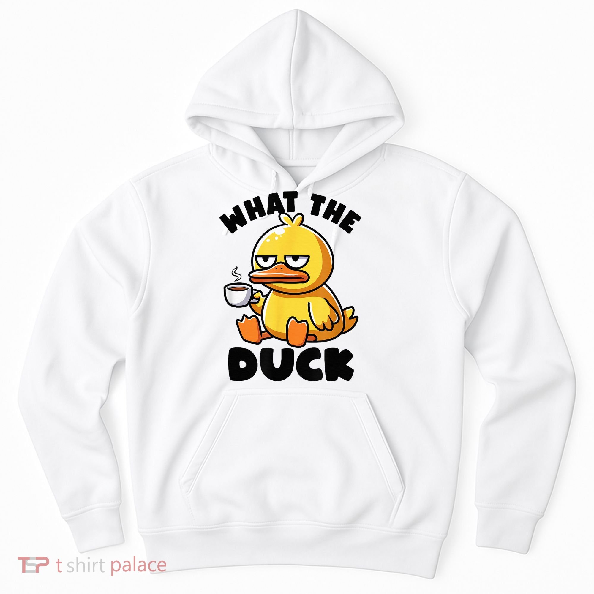 What The Duck Owner I Love Ducks Lover Funny Rubber Duck Hoodie