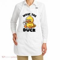What The Duck Owner I Love Ducks Lover Funny Rubber Duck Apron thumb 2