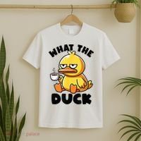 What The Duck Owner I Love Ducks Lover Funny Rubber Duck T-Shirt thumb 2