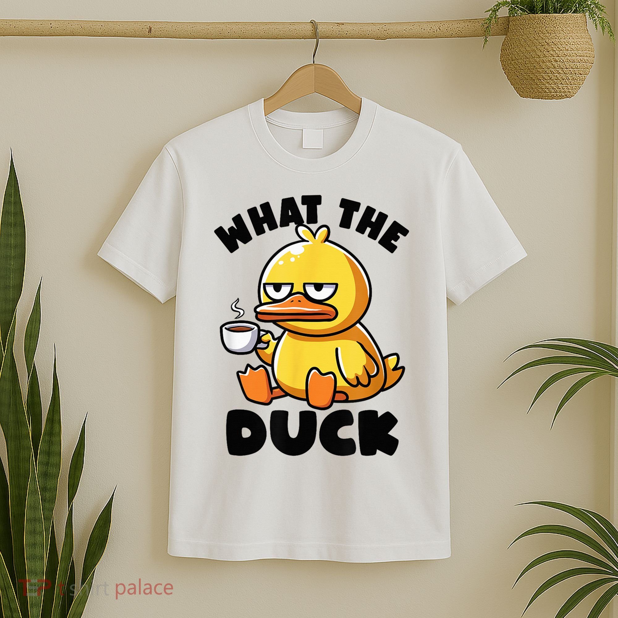 What The Duck Owner I Love Ducks Lover Funny Rubber Duck T-Shirt