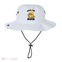What The Duck Owner I Love Ducks Lover Funny Rubber Duck Bucket Hat thumb 0