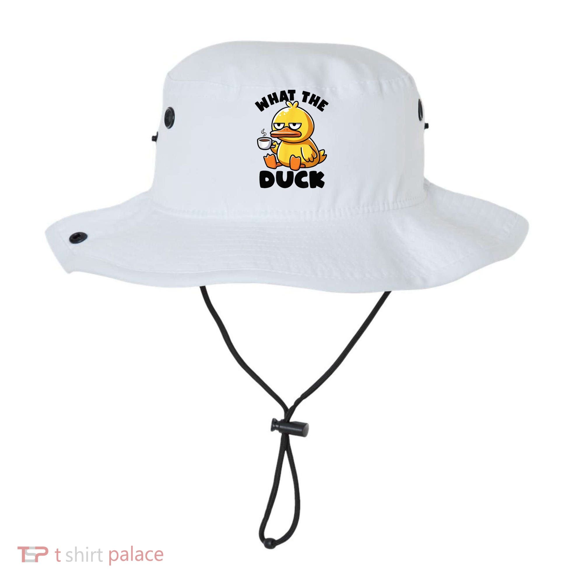 What The Duck Owner I Love Ducks Lover Funny Rubber Duck Bucket Hat
