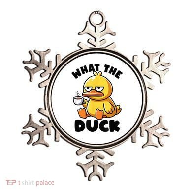 What The Duck Owner I Love Ducks Lover Funny Rubber Duck Ornament