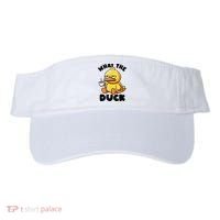 What The Duck Owner I Love Ducks Lover Funny Rubber Duck Visor thumb 0