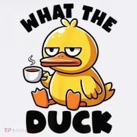 What The Duck Owner I Love Ducks Lover Funny Rubber Duck Visor thumb 3