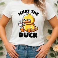 What The Duck Owner I Love Ducks Lover Funny Rubber Duck Women's T-Shirt thumb 2