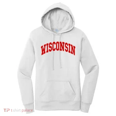 Wisconsin Throwback Design Classic Women's Hoodie