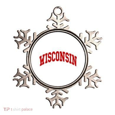 Wisconsin Throwback Design Classic Ornament