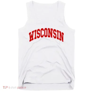 Wisconsin Throwback Design Classic Tank Top