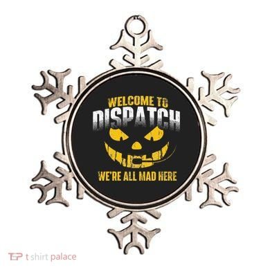Welcome To Dispatch 911 Dispatcher Police Emergency Ornament