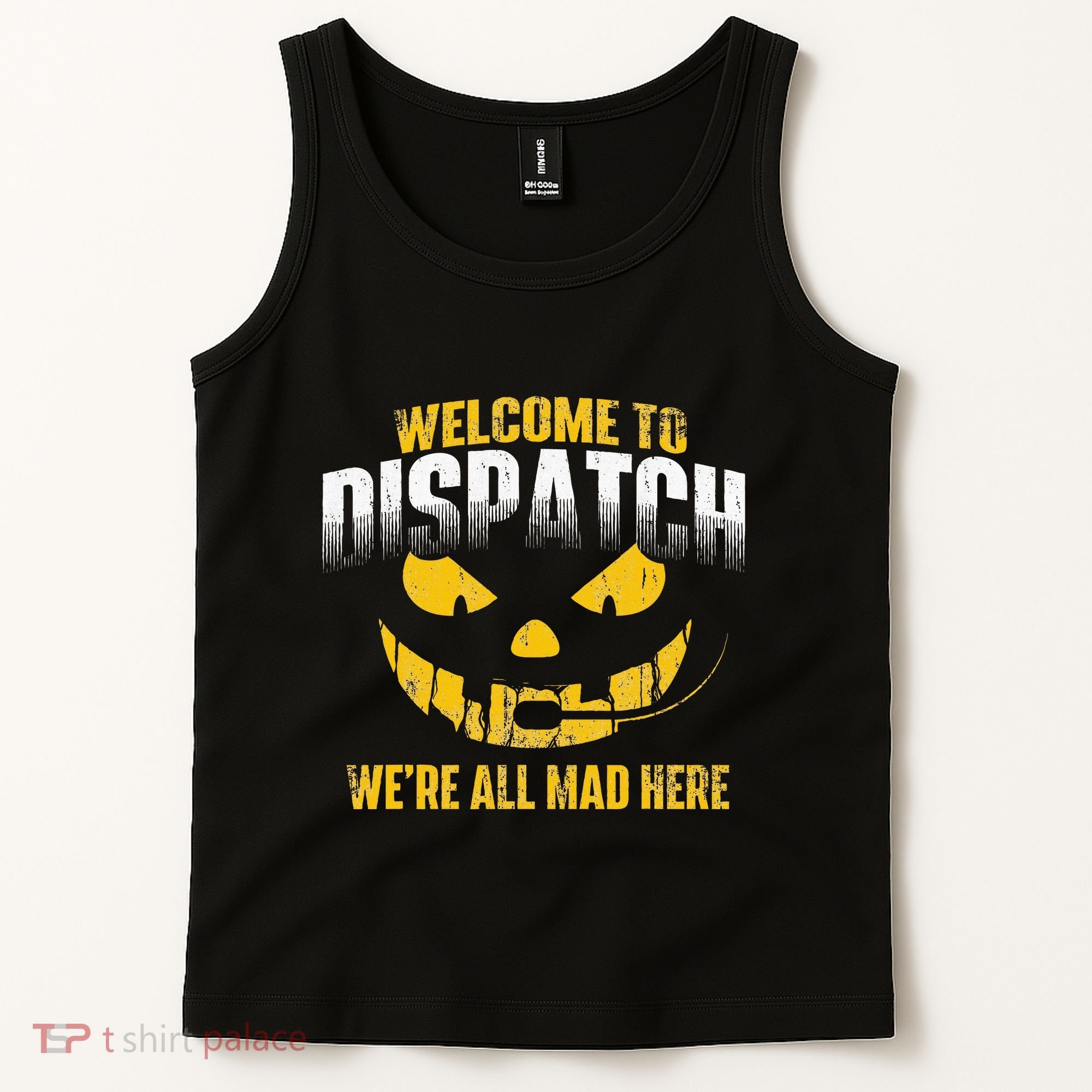 Welcome To Dispatch 911 Dispatcher Police Emergency Tank Top