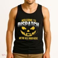 Welcome To Dispatch 911 Dispatcher Police Emergency Tank Top thumb 3