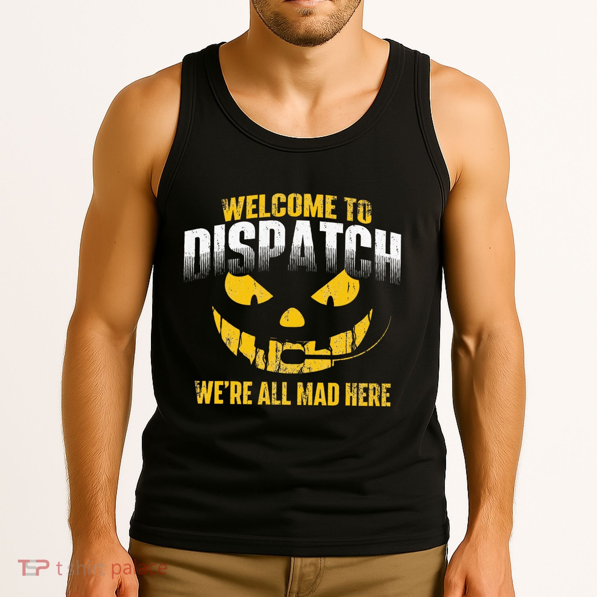 Welcome To Dispatch 911 Dispatcher Police Emergency Tank Top