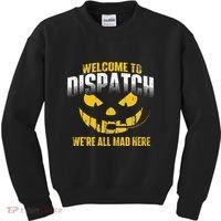 Welcome To Dispatch 911 Dispatcher Police Emergency Kids Sweatshirt thumb 0