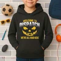 Welcome To Dispatch 911 Dispatcher Police Emergency Kids Hoodie thumb 2