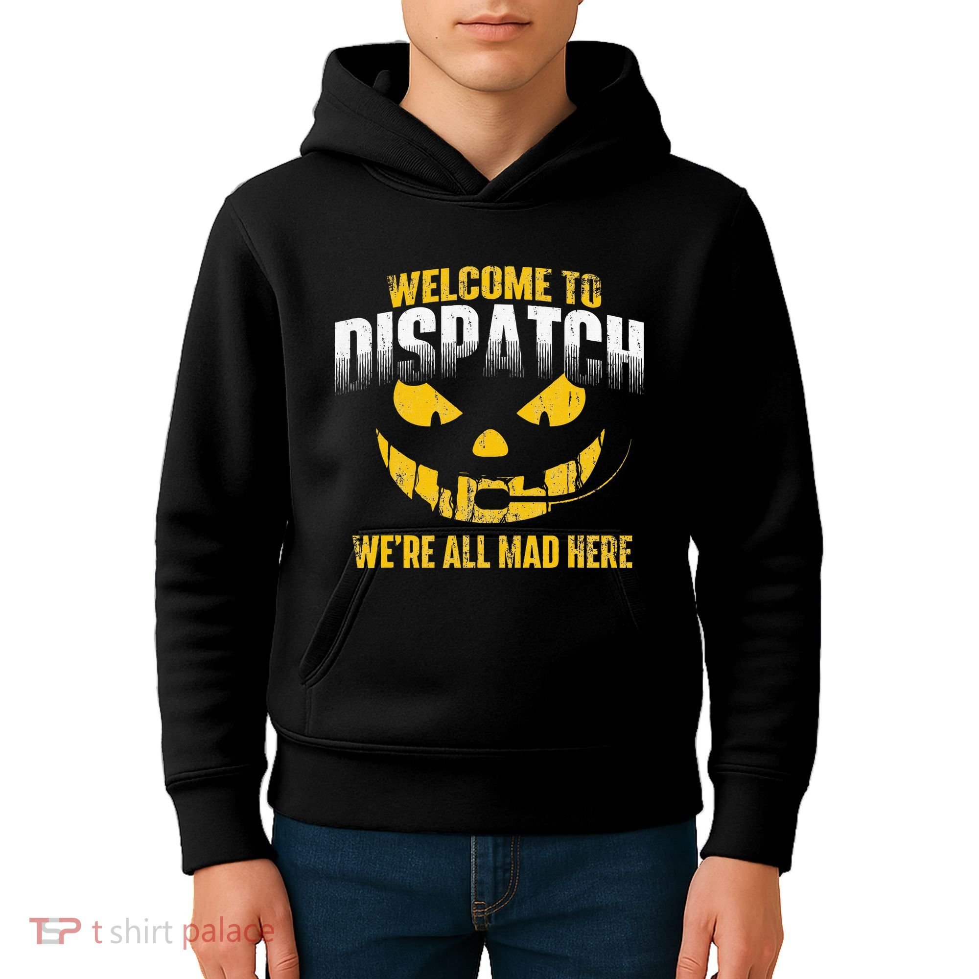 Welcome To Dispatch 911 Dispatcher Police Emergency Kids Hoodie