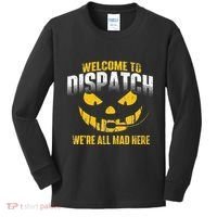 Welcome To Dispatch 911 Dispatcher Police Emergency Kids Long Sleeve Shirt thumb 0